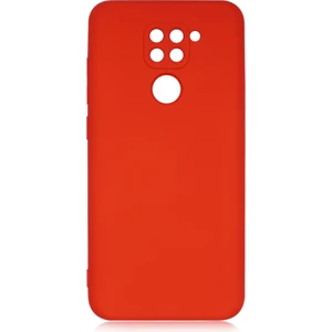 Xiaomi Redmi Note 9 Kılıf Kamera Korumalı Içi Süet Mara Lansman Silikon