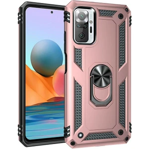Xiaomi Redmi Note 10 Pro Kılıf Ultra Korumalı Yüzüklü Manyetik Vega Kapak