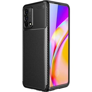Oppo A74 Kılıf Karbon Desenli Lux Negro Silikon
