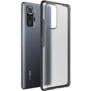 Xiaomi Redmi Note 10 Pro Kılıf Renkli Silikon Kenarlı Buzlu Volks Kapak