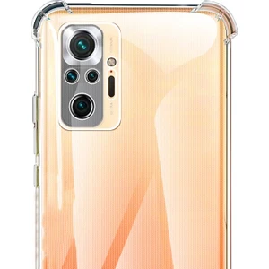 Xiaomi Redmi Note 10 Pro Kılıf Ultra Koruma Kamera Korumalı Şeffaf Antishock Silikon