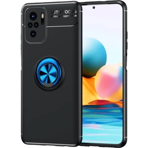 Xiaomi Redmi Note 10S Kılıf Yüzüklü Manyetik Ravel Silikon