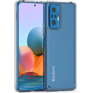 Xiaomi Redmi Note 10 Pro Kılıf Ultra Korumalı Kameralı Koruma Şeffaf Coss Silikon