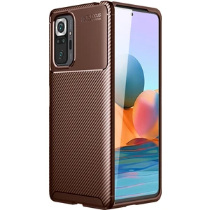 Xiaomi Redmi Note 10 Pro Kılıf Karbon Desenli Lux Negro Silikon