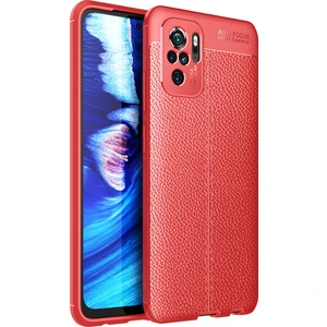 Xiaomi Redmi Note 10 Kılıf Deri Desenli Lux Niss Silikon