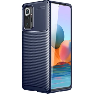 Xiaomi Redmi Note 10 Pro Kılıf Karbon Desenli Lux Negro Silikon
