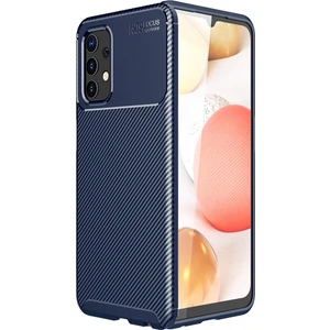 Samsung Galaxy A32 Kılıf Karbon Desenli Lux Negro Silikon
