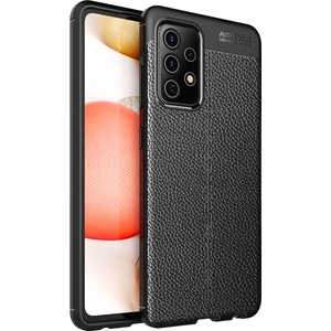 Samsung Galaxy A72 Kılıf Deri Desenli Lux Niss Silikon