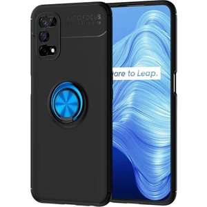 Realme 7 Pro Kılıf Yüzüklü Manyetik Ravel Silikon