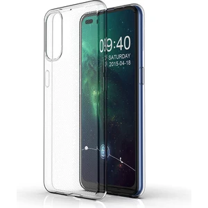 Oppo Reno 4 Kılıf Ultra Ince Şeffaf Silikon