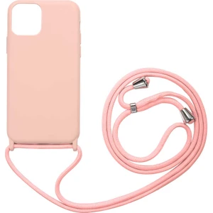 Apple Iphone 11 Kılıf Içi Süet Ipli Askılı Lansman Silikon