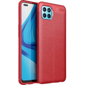 Oppo Reno 4 Lite Kılıf Deri Desenli Lux Niss Silikon