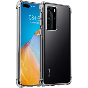 Huawei P40 Kılıf Ultra Korumalı Şeffaf Antishock Silikon