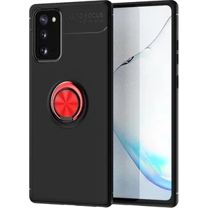 Samsung Galaxy Note 20 Kılıf Yüzüklü Manyetik Ravel Silikon