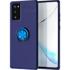 Samsung Galaxy Note 20 Kılıf Yüzüklü Manyetik Ravel Silikon