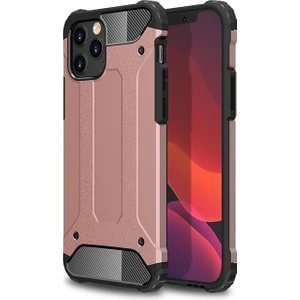 Apple Iphone 12 Pro Max Kılıf Çift Katmanlı Armour Case