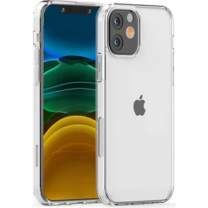 Apple Iphone 12 Mini Kılıf Kamera Korumalı Şeffaf Coss Silikon
