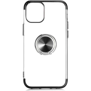 Apple Iphone 12 Mini Kılıf 4 Köşe Renkli Yüzüklü Manyetik Gess Silikon