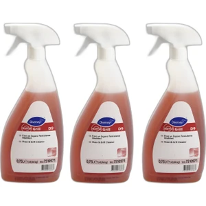 Suma Grill D9 Ağır Yağ Çözücü Fırın Temizleyici 750 ml X3 Adet