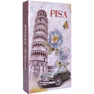 300'LÜK 10X15CM. Pisa Kulesi Desenli Fotoğraf Albümü