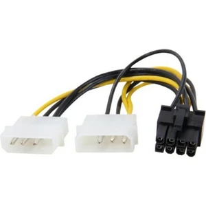 Detay Kablo Power Kablosu 3.5 Ide To Pcı-E (2x 4 Pin 3.5 Ide To Pcı-E  8 Pin)