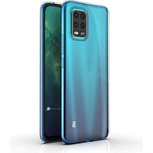 Xiaomi Mi 10 Lite Kılıf Ultra Ince Şeffaf Silikon