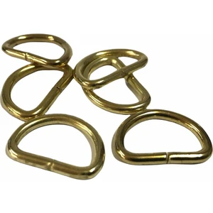 D Metal Halka, Çanta Sapı Için D Halka  2 cm 5 Adet