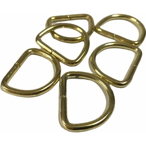 D Metal Halka, Çanta Sapı Için D Halka  2,5 cm 5 Adet