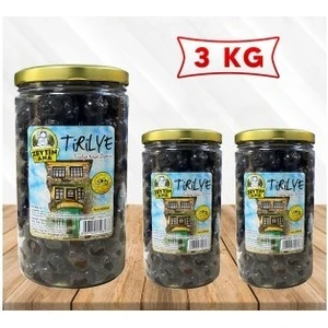 Zeytin Ana Tirilye Siyah Zeytin Avantaj Paket 3 x1  kg (S)
