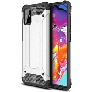 Samsung Galaxy A31 Kılıf Çift Katmanlı Armour Case