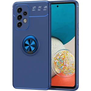 Samsung Galaxy A53 Kılıf Yüzüklü Manyetik Ravel Silikon