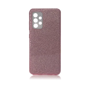 Samsung Galaxy A72 Kılıf Simli Parlak Shining Silikon