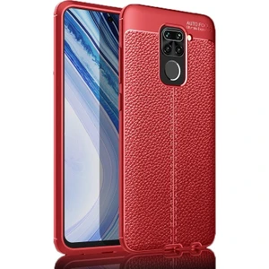 Xiaomi Redmi Note 9 Kılıf Deri Desenli Lux Niss Silikon