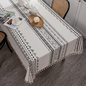 Pamuklu Keten Masa Örtüsü (Yurt Dışından)