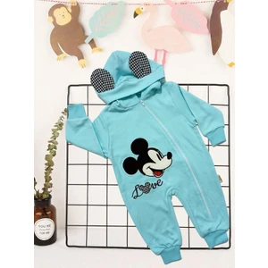 Baby Bonta Babybonta Kız Erkek Bebek Mickey Mouse Tulum 3-12 Ay
