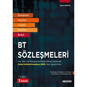 Bt Sözleşmeleri Alış, Satış, Kira Kapsamında Dikkat Edilmesi Gerekenler Kişisel Verilerin Korunması – Gdpr – Siber Sigorta Ekleri - Zafer Babür