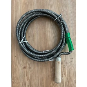 Kalın Çelik Lavabo Wc Açıcı Tel Banyo Borusu Gider Açma Teli 10MT