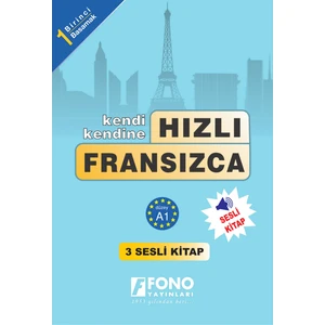 Fono Yayınları FONO Hızlı Fransızca 1. Basamak (2 Kitap + 2 CD)