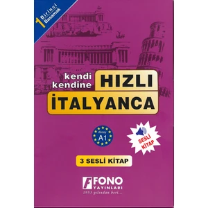 Fono Yayınları FONO Kendi Kendine Hızlı İtalyanca - 1.Basamak (2 Kitap+3 CD)