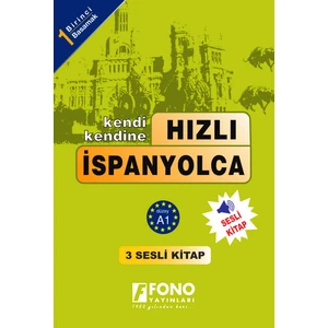Fono Yayınları Kendi Kendine Hızlı İspanyolca 1.Basamak Seti