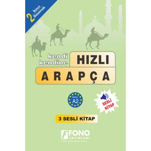 Fono Yayınları Hızlı Arapça 2.Basamak Seti (2 Kitap + 6 Cd)