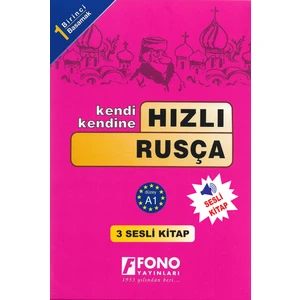 Fono Yayınları FONO Hızlı Rusça 1. Basamak (2 Kitap + 3 CD)