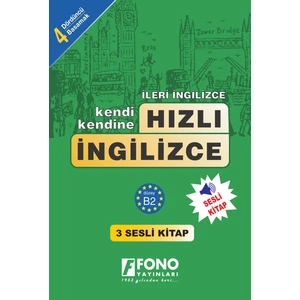 Fono Yayınları Fono Kendi Kendine Hızlı İngilizce (4.Basamak) (2 Kitap + 2 Cd)