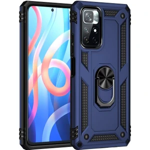 Xiaomi Redmi Note 11 Kılıf Ultra Korumalı Yüzüklü Manyetik Vega Kapak
