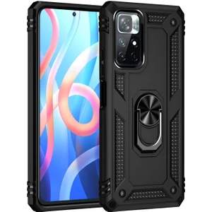 Xiaomi Redmi Note 11 Kılıf Ultra Korumalı Yüzüklü Manyetik Vega Kapak