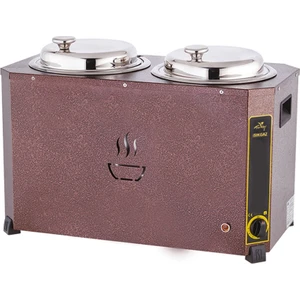 Silverinox Elektrikli 9+9 Litre Jumbo Çorba Potu Çorba Kazanı