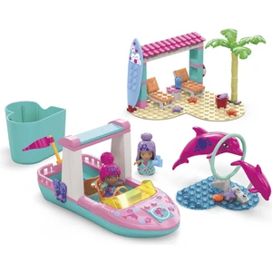 MEGA™ Barbie® Color Reveal™ Yunus Keşfi Yapı Seti, 2 Mini Bebek ve 2 Yunus ile 10'Dan Fazla Sürpriz İçerir, 5 Yaş ve Üzeri Hhw83