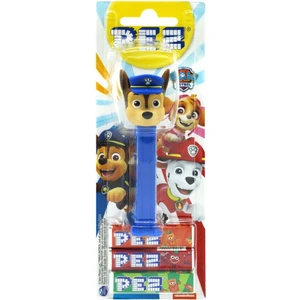 Pez Oyuncaklı Meyve Aromalı Şeker 3 x 8,5 Gram Paw Patrol Serisi Chase Figürü