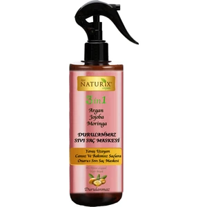 Argan Jojoba Moringa Yağlı 3in1 Sıvı Saç Bakım Maskesi 250 ml Durulanmaz Cansız ve Bakımsız Saçlara