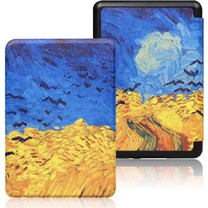 Amazon Kindle Paperwhite 4 E-Kitap Okuyucu Kılıfı Buğdaytarlası